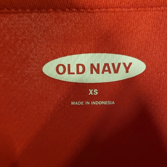 Old Navy Polo Golf XS Red NWOT - Picture 3 of 4